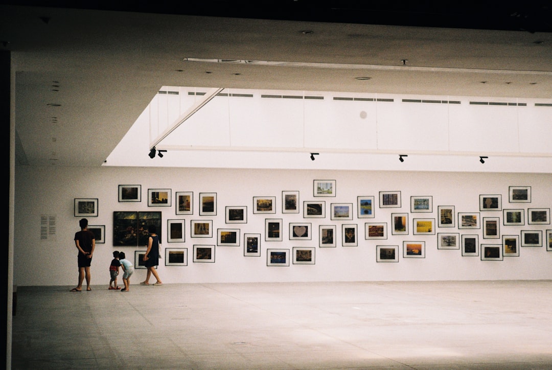 Artist communicating ideas